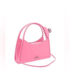 Marc Jacobs the claw Pink Women's crossbody bag with hair clip